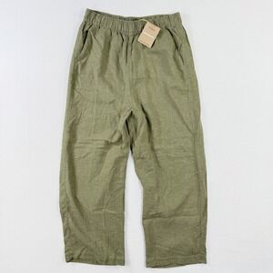 Patagonia Garden Island Wide‎ Leg Hemp Pants Size M Womens Rock Green 56567, NEW